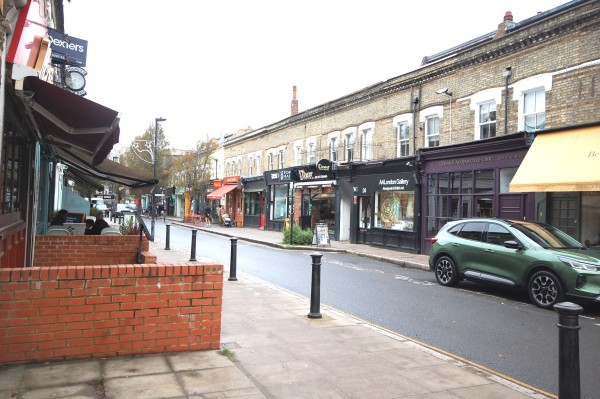 Two bed flat over two floors