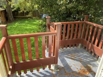 One bed flat with patio